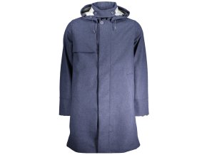 K Way Cappotto Uomo Blu Modrá (Velkost XL, Farba Modrá)