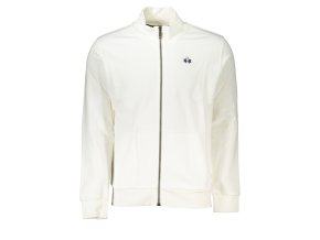 Športová Pánska Mikina so zipsom LA MARTINA Biela (Velkost 2XL, Farba Biela)