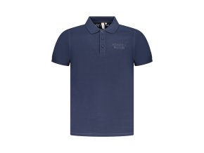 Športová Pánska Polokošeľa ACCADEMIA MILITARE Modrá (Velkost L, Farba Modrá)