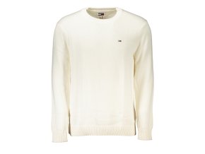 Elegantný Pánsky Pulóver TOMMY HILFIGER Biela (Velkost 2XL, Farba Biela)