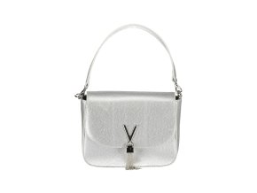 Štýlová Dámska Kabelka VALENTINO BAGS  23X20X9cm  Strieborná (Velkost UNI, Farba Strieborná)