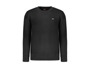 Elegantný Pánsky Pulóver TOMMY HILFIGER Čierna (Velkost XL, Farba Čierna)