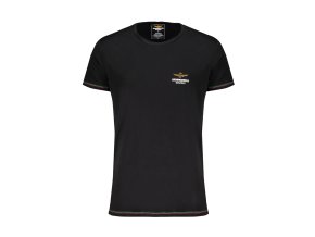 Aeronautica Militare T Shirt Esternabile Uomo Nero Čierna (Velkost 2XL, Farba Čierna)