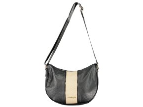 Štýlová Dámska Kabelka LAURA BIAGIOTTI  30.0X20.0X12.0cm  Čierna (Velkost UNI, Farba Čierna)