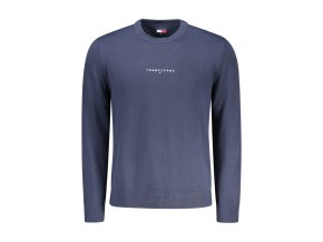 Elegantný Pánsky Pulóver TOMMY HILFIGER Modrá (Velkost M, Farba Modrá)