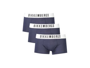 Pohodlné Pánske Boxerky BIKKEMBERGS Modrá (Velkost 2XL, Farba Modrá)