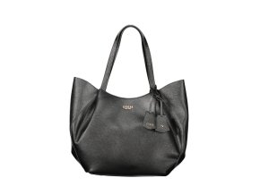 Štýlová Dámska Kabelka GUESS JEANS  40.0X33.0X10.0cm  Čierna (Velkost UNI, Farba Čierna)