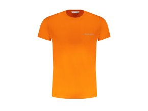 Štýlové Pánske Tričko s krátkym rukávom TRUSSARDI Oranžová (Velkost 2XL, Farba Oranžová)
