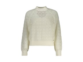Elegantný Dámsky Pulóver GUESS JEANS Biela (Velkost XS, Farba Biela)