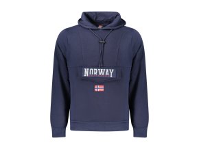 Jozefina Nordská Zipsová Mikina Modrá (Velkost 2XL, Farba Modrá)