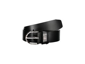 Štýlový Dámsky Opasok TOMMY HILFIGER Čierna (Velkost 70, Farba Čierna)