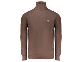 Elegantný Pánsky Pulóver NORWAY 1963 Hnedá (Velkost 3XL, Farba Hnedá)