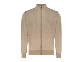 Športová Pánska Mikina bez zipsu NORWAY 1963 Hnedá (Velkost 3XL, Farba Hnedá)