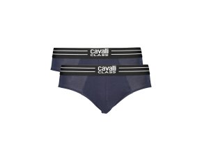 Pohodlné Pánske Boxerky CAVALLI CLASS Modrá (Velkost 2XL, Farba Modrá)
