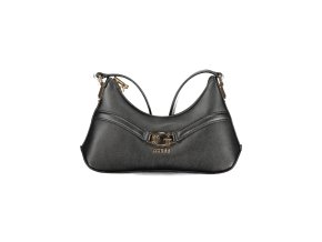 Štýlová Dámska Kabelka GUESS JEANS  27.0X16.0X6.0cm  Čierna (Velkost UNI, Farba Čierna)