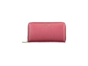 Praktická Dámska Peňaženka COCCINELLE 18.0X10.0X3.0cm Fialová (Velkost UNI, Farba Fialová)