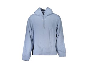 Športová Pánska Mikina bez zipsu CALVIN KLEIN Modrá (Velkost 2XL, Farba Modrá)