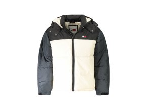 Kvalitná Pánska Zimná Bunda TOMMY HILFIGER Čierna (Velkost 2XL, Farba Čierna)