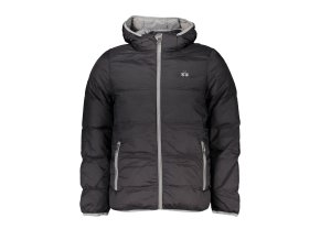 Kvalitná Pánska Zimná Bunda LA MARTINA Čierna (Velkost L, Farba Čierna)