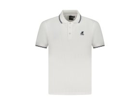 Štýlové Pánske Tričko s krátkym rukávom U.S. GRAND POLO Biela (Velkost 3XL, Farba Biela)