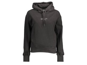 Športová Dámska Mikina bez zipsu   CALVIN KLEIN  Čierna (Velkost XL, Farba Čierna)
