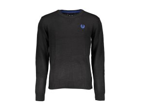 Elegantný Pánsky Pulóver GIAN MARCO VENTURI Čierna (Velkost 2XL, Farba Čierna)