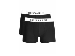 Pohodlné Pánske Boxerky TRUSSARDI Čierna (Velkost 2XL, Farba Čierna)