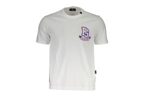 Štýlové Pánske Tričko s krátkym rukávom PLEIN SPORT Biela (Velkost XL, Farba Biela)