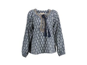 Elegantná Dámska Košeľa KOCCA Modrá (Velkost S, Farba Modrá)