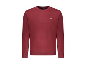 Elegantný Pánsky Pulóver NORWAY 1963 Červená (Velkost 3XL, Farba Červená)