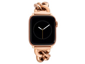 7604 3 anne klein reminek pro apple watch 38mm 40mm 41mm ruzovozlate barvy