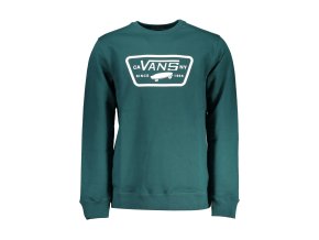 Športová Pánska Mikina bez zipsu VANS Zelená (Velkost M, Farba Zelená)
