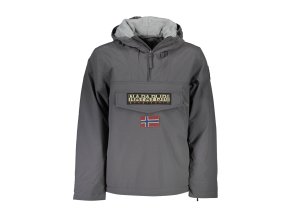 Kvalitná Pánska Zimná Bunda NAPAPIJRI Šedá (Velkost 3XL, Farba Šedá)