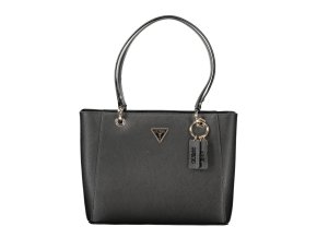 Štýlová Dámska Kabelka GUESS JEANS  34.0X26.0X9.0cm  Čierna (Velkost UNI, Farba Čierna)