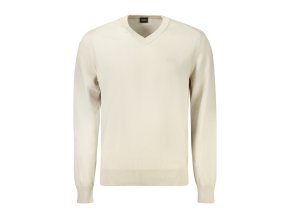 Elegantný Pánsky Pulóver HUGO BOSS Bežová (Velkost S, Farba Bežová)