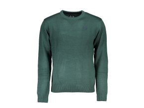 Elegantný Pánsky Pulóver GIAN MARCO VENTURI Zelená (Velkost 2XL, Farba Zelená)