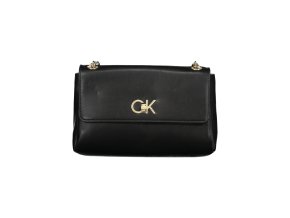 Štýlová Dámska Kabelka CALVIN KLEIN  25.0X16.0X8.0cm  Čierna (Velkost UNI, Farba Čierna)