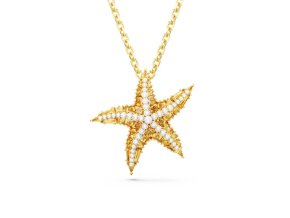 NÁHRDELNÍK SWAROVSKI DÁMSKY 5691035 (55-65CM )