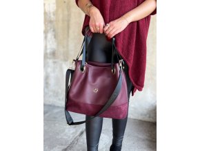 grosso damska kabelka s4000 bordo 2