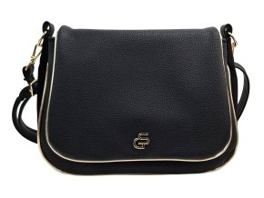 1 grosso mekka crossbody kabelka cerno zlata m2010