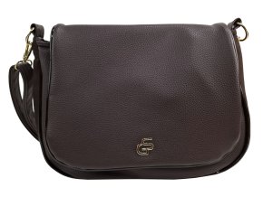 1 grosso mekka crossbody kabelka cokoladova hneda m2010
