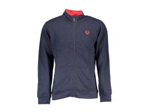 Elegantný Pánsky Pulóver GIAN MARCO VENTURI Modrá (Velkost 2XL, Farba Modrá)