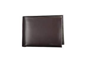 Praktická Pánska Peňaženka CALVIN KLEIN 3.0X10.0X13.0cm Hnedá (Velkost UNI, Farba Hnedá)