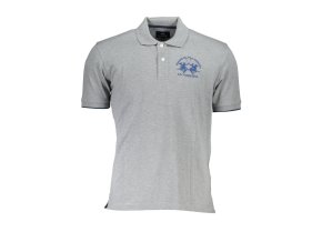 Športová Pánska Polokošeľa LA MARTINA Šedá (Velkost 2XL, Farba Šedá)