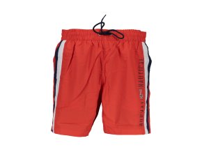 Štýlové Pánske Plavky NORWAY 1963 Červená (Velkost 2XL, Farba Červená)