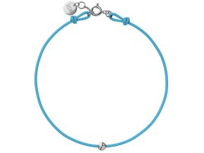 packshots 021095 ICE jewellery diamond bracelet cord turquoise blue print round