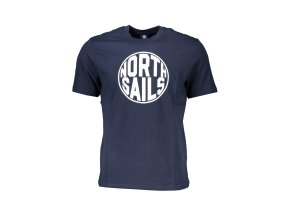 Štýlové Pánske Tričko s krátkym rukávom NORTH SAILS Modrá (Velkost 3XL, Farba Modrá)