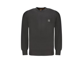Elegantný Pánsky Pulóver BOSS Čierna (Velkost 3XL, Farba Čierna)