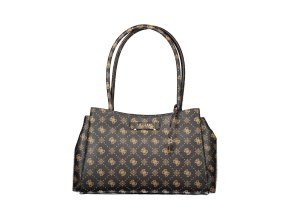 Športová Pánska Mikina so zipsom GUESS JEANS Hnedá (Velkost UNI, Farba Hnedá)