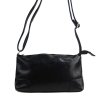 Pozdĺžna menšia dámska crossbody kabelka H0515 čierna